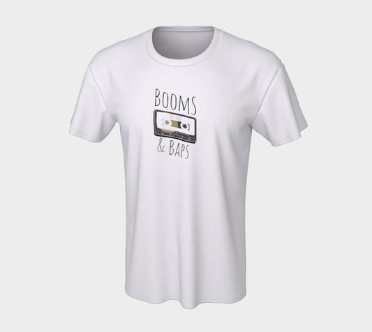 Booms & Baps White Tee